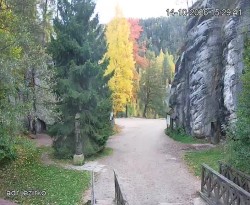 Vstup do skal, Pískovna