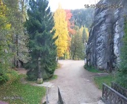 Vstup do skal, Pískovna
