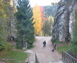 Vstup do skal, Pískovna