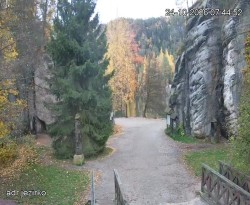 Vstup do skal, Pískovna
