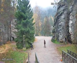Vstup do skal, Pískovna