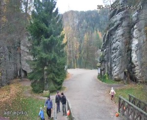 Adršpach - Eingang zu den Felsen, Sandgrube - 30.10.2026 v 15:45 Adršpach - Eingang zu den Felsen, Sandgrube - 30.10.2026 v 15:45