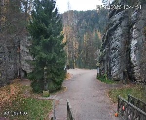 Adršpach - Eingang zu den Felsen, Sandgrube - 30.10.2026 v 16:45 Adršpach - Eingang zu den Felsen, Sandgrube - 30.10.2026 v 16:45