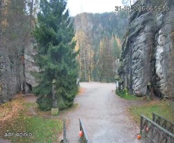 Vstup do skal, Pískovna