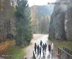 Vstup do skal, Pískovna