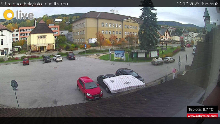 Město Rokytnice nad Jizerou - Střed obce Rokytnice nad Jizerou - 14.10.2025 v 09:45 Město Rokytnice nad Jizerou - Střed obce Rokytnice nad Jizerou - 14.10.2025 v 09:45