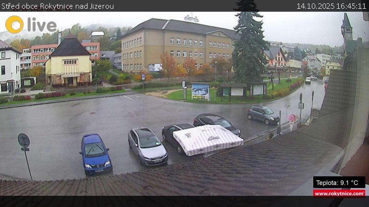 Město Rokytnice nad Jizerou - Střed obce Rokytnice nad Jizerou - 14.10.2025 v 16:45 Město Rokytnice nad Jizerou - Střed obce Rokytnice nad Jizerou - 14.10.2025 v 16:45
