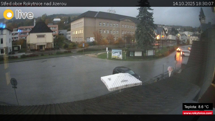 Město Rokytnice nad Jizerou - Střed obce Rokytnice nad Jizerou - 14.10.2025 v 18:30 Město Rokytnice nad Jizerou - Střed obce Rokytnice nad Jizerou - 14.10.2025 v 18:30