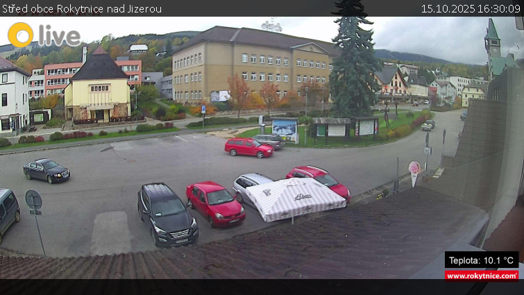 Město Rokytnice nad Jizerou - Střed obce Rokytnice nad Jizerou - 15.10.2025 v 16:30 Město Rokytnice nad Jizerou - Střed obce Rokytnice nad Jizerou - 15.10.2025 v 16:30