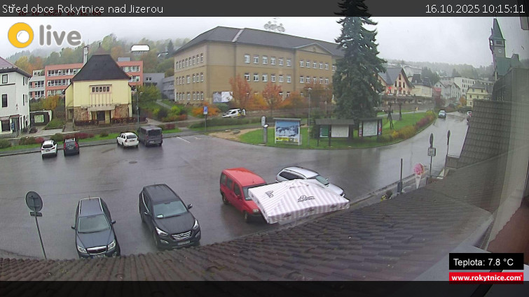 Město Rokytnice nad Jizerou - Střed obce Rokytnice nad Jizerou - 16.10.2025 v 10:15 Město Rokytnice nad Jizerou - Střed obce Rokytnice nad Jizerou - 16.10.2025 v 10:15