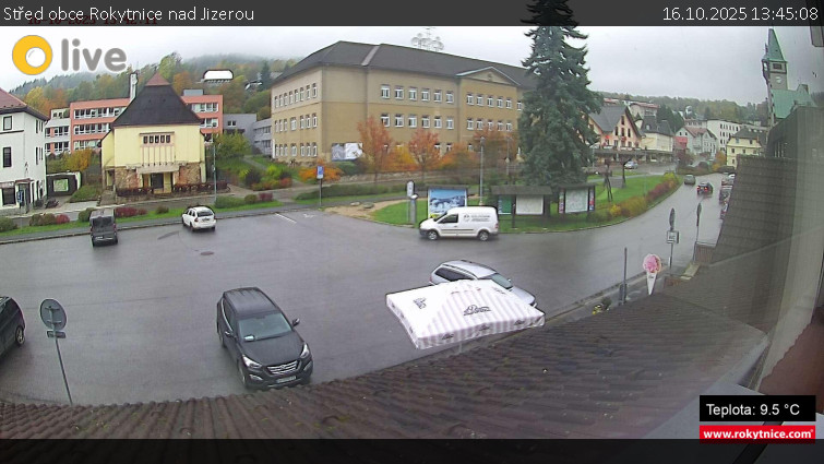 Město Rokytnice nad Jizerou - Střed obce Rokytnice nad Jizerou - 16.10.2025 v 13:45 Město Rokytnice nad Jizerou - Střed obce Rokytnice nad Jizerou - 16.10.2025 v 13:45