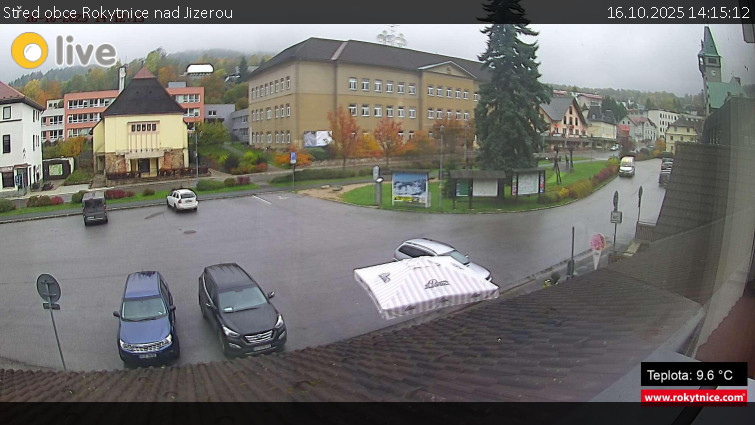Město Rokytnice nad Jizerou - Střed obce Rokytnice nad Jizerou - 16.10.2025 v 14:15 Město Rokytnice nad Jizerou - Střed obce Rokytnice nad Jizerou - 16.10.2025 v 14:15