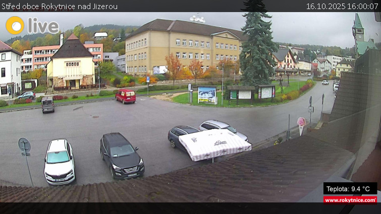 Město Rokytnice nad Jizerou - Střed obce Rokytnice nad Jizerou - 16.10.2025 v 16:00 Město Rokytnice nad Jizerou - Střed obce Rokytnice nad Jizerou - 16.10.2025 v 16:00