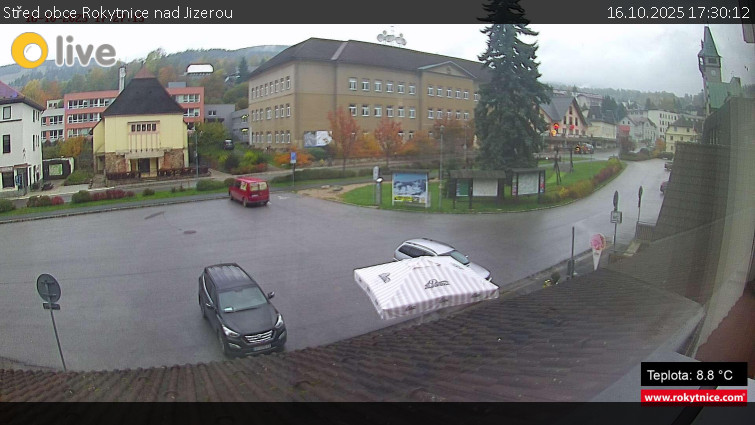 Město Rokytnice nad Jizerou - Střed obce Rokytnice nad Jizerou - 16.10.2025 v 17:30 Město Rokytnice nad Jizerou - Střed obce Rokytnice nad Jizerou - 16.10.2025 v 17:30