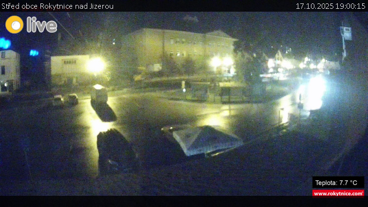 Město Rokytnice nad Jizerou - Střed obce Rokytnice nad Jizerou - 17.10.2025 v 19:00 Město Rokytnice nad Jizerou - Střed obce Rokytnice nad Jizerou - 17.10.2025 v 19:00