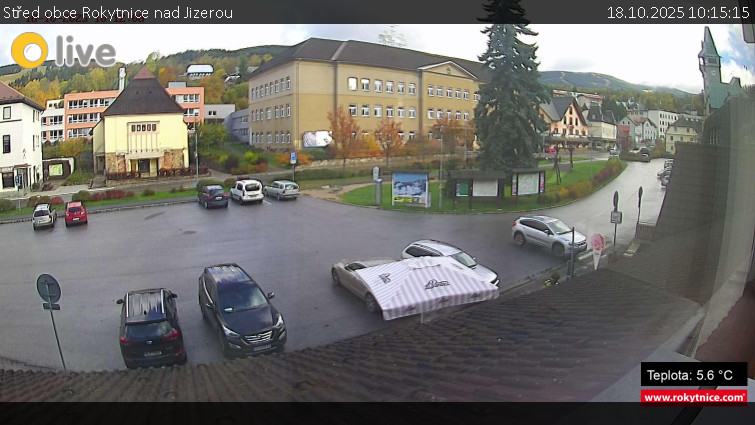 Město Rokytnice nad Jizerou - Střed obce Rokytnice nad Jizerou - 18.10.2025 v 10:15 Město Rokytnice nad Jizerou - Střed obce Rokytnice nad Jizerou - 18.10.2025 v 10:15