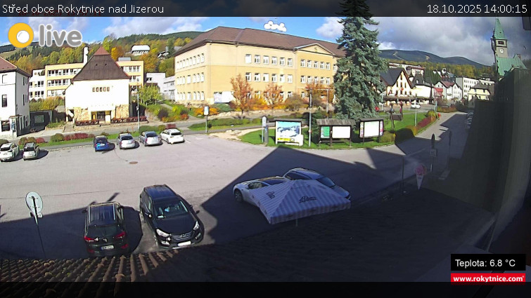 Město Rokytnice nad Jizerou - Střed obce Rokytnice nad Jizerou - 18.10.2025 v 14:00 Město Rokytnice nad Jizerou - Střed obce Rokytnice nad Jizerou - 18.10.2025 v 14:00