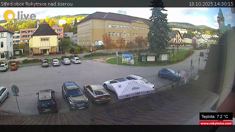 Město Rokytnice nad Jizerou - Střed obce Rokytnice nad Jizerou - 18.10.2025 v 14:30 Město Rokytnice nad Jizerou - Střed obce Rokytnice nad Jizerou - 18.10.2025 v 14:30