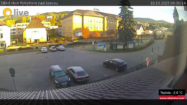 Město Rokytnice nad Jizerou - Střed obce Rokytnice nad Jizerou - 19.10.2025 v 08:30 Město Rokytnice nad Jizerou - Střed obce Rokytnice nad Jizerou - 19.10.2025 v 08:30