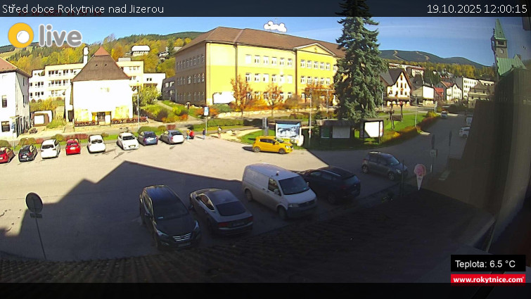 Město Rokytnice nad Jizerou - Střed obce Rokytnice nad Jizerou - 19.10.2025 v 12:00 Město Rokytnice nad Jizerou - Střed obce Rokytnice nad Jizerou - 19.10.2025 v 12:00