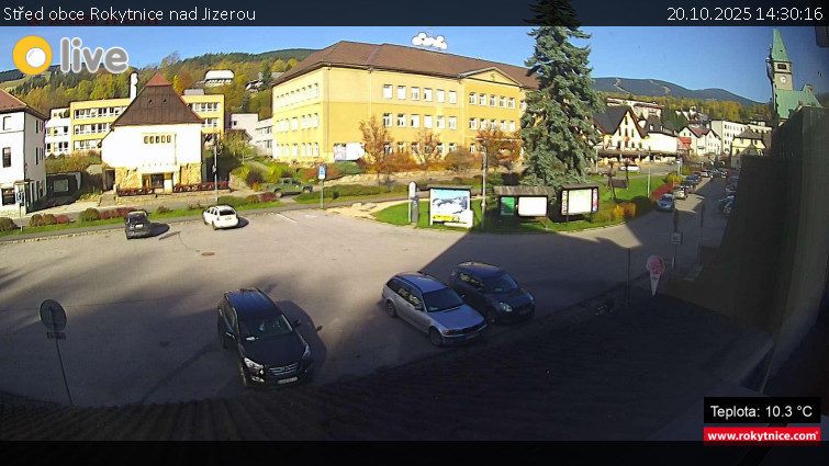 Město Rokytnice nad Jizerou - Střed obce Rokytnice nad Jizerou - 20.10.2025 v 14:30 Město Rokytnice nad Jizerou - Střed obce Rokytnice nad Jizerou - 20.10.2025 v 14:30