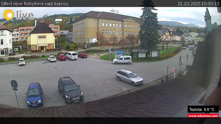Město Rokytnice nad Jizerou - Střed obce Rokytnice nad Jizerou - 21.10.2025 v 10:30 Město Rokytnice nad Jizerou - Střed obce Rokytnice nad Jizerou - 21.10.2025 v 10:30