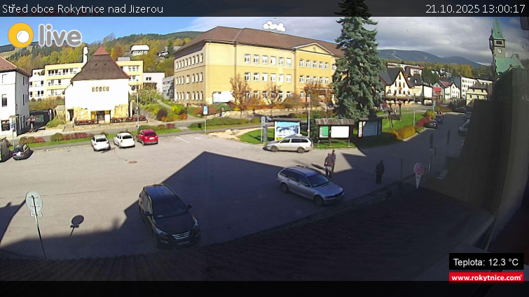 Město Rokytnice nad Jizerou - Střed obce Rokytnice nad Jizerou - 21.10.2025 v 13:00 Město Rokytnice nad Jizerou - Střed obce Rokytnice nad Jizerou - 21.10.2025 v 13:00