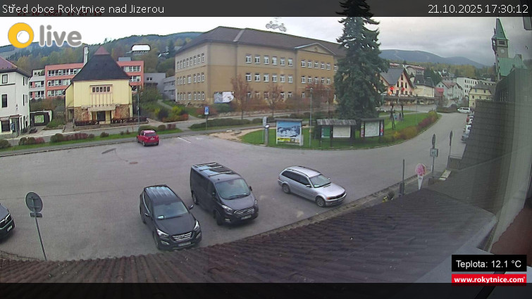 Město Rokytnice nad Jizerou - Střed obce Rokytnice nad Jizerou - 21.10.2025 v 17:30 Město Rokytnice nad Jizerou - Střed obce Rokytnice nad Jizerou - 21.10.2025 v 17:30