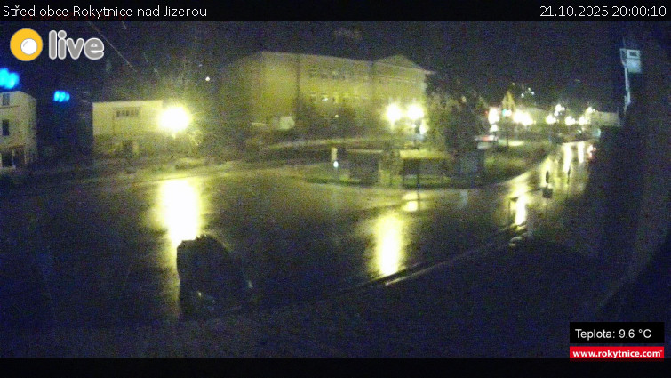 Město Rokytnice nad Jizerou - Střed obce Rokytnice nad Jizerou - 21.10.2025 v 20:00 Město Rokytnice nad Jizerou - Střed obce Rokytnice nad Jizerou - 21.10.2025 v 20:00