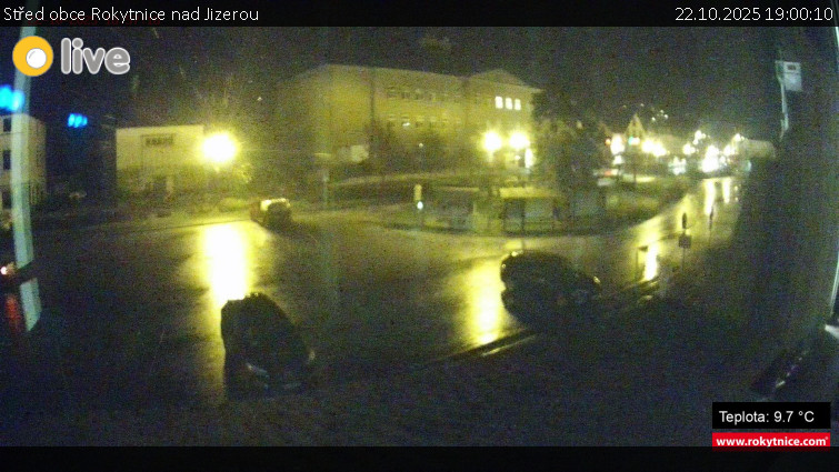Město Rokytnice nad Jizerou - Střed obce Rokytnice nad Jizerou - 22.10.2025 v 19:00 Město Rokytnice nad Jizerou - Střed obce Rokytnice nad Jizerou - 22.10.2025 v 19:00