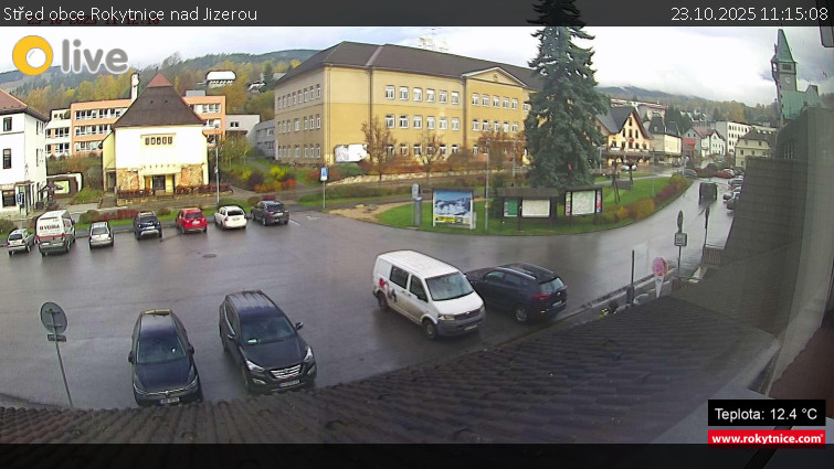 Město Rokytnice nad Jizerou - Střed obce Rokytnice nad Jizerou - 23.10.2025 v 11:15 Město Rokytnice nad Jizerou - Střed obce Rokytnice nad Jizerou - 23.10.2025 v 11:15