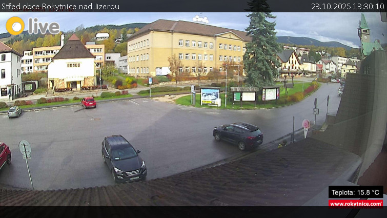 Město Rokytnice nad Jizerou - Střed obce Rokytnice nad Jizerou - 23.10.2025 v 13:30 Město Rokytnice nad Jizerou - Střed obce Rokytnice nad Jizerou - 23.10.2025 v 13:30