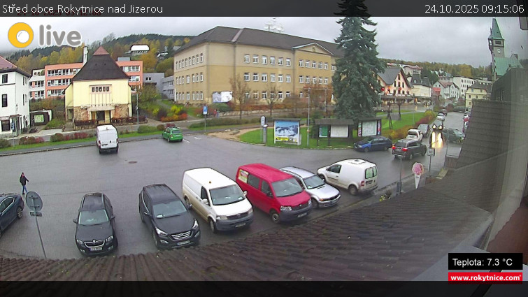 Město Rokytnice nad Jizerou - Střed obce Rokytnice nad Jizerou - 24.10.2025 v 09:15 Město Rokytnice nad Jizerou - Střed obce Rokytnice nad Jizerou - 24.10.2025 v 09:15