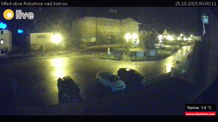 Město Rokytnice nad Jizerou - Střed obce Rokytnice nad Jizerou - 25.10.2025 v 00:00 Město Rokytnice nad Jizerou - Střed obce Rokytnice nad Jizerou - 25.10.2025 v 00:00