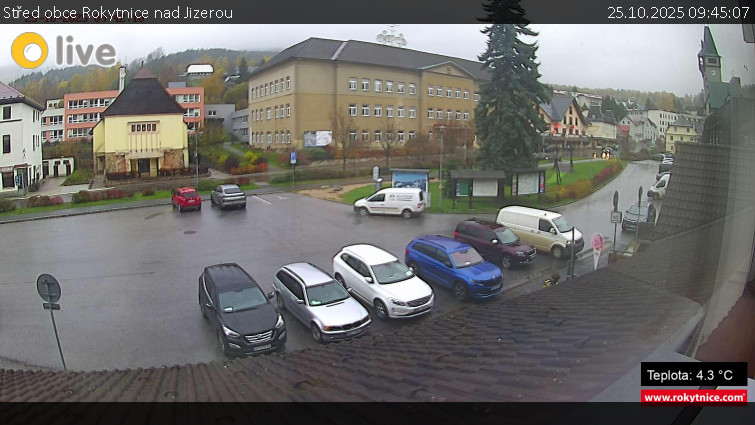 Město Rokytnice nad Jizerou - Střed obce Rokytnice nad Jizerou - 25.10.2025 v 09:45 Město Rokytnice nad Jizerou - Střed obce Rokytnice nad Jizerou - 25.10.2025 v 09:45
