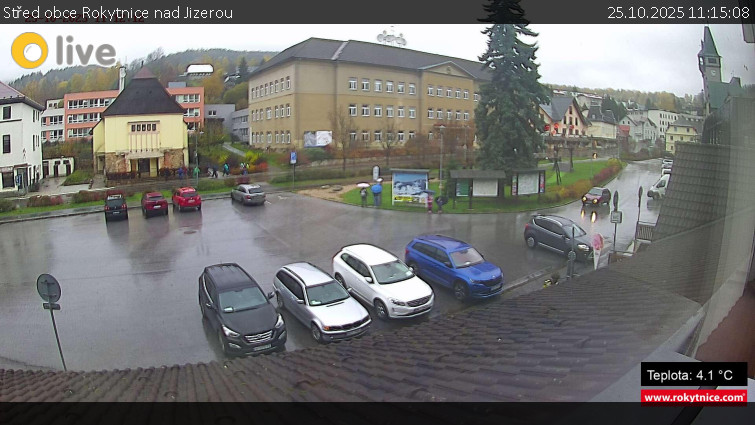 Město Rokytnice nad Jizerou - Střed obce Rokytnice nad Jizerou - 25.10.2025 v 11:15 Město Rokytnice nad Jizerou - Střed obce Rokytnice nad Jizerou - 25.10.2025 v 11:15