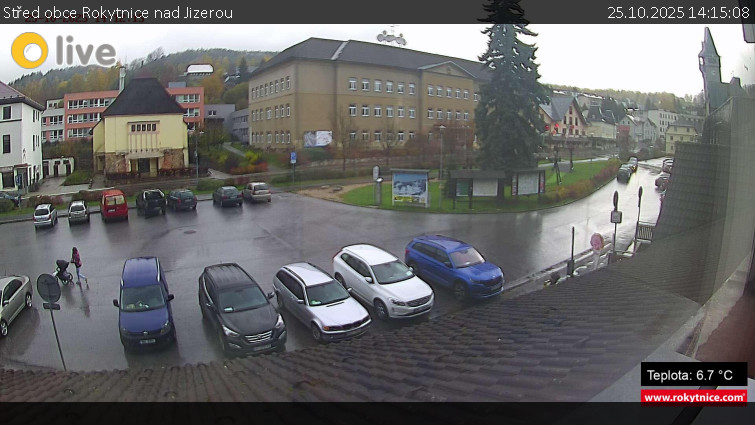 Město Rokytnice nad Jizerou - Střed obce Rokytnice nad Jizerou - 25.10.2025 v 14:15 Město Rokytnice nad Jizerou - Střed obce Rokytnice nad Jizerou - 25.10.2025 v 14:15