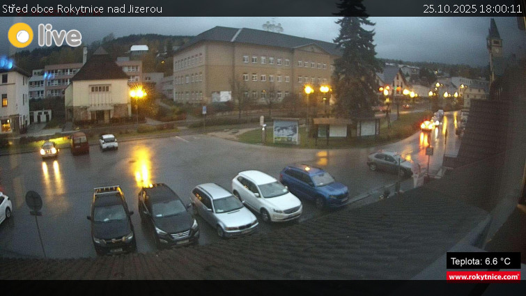 Město Rokytnice nad Jizerou - Střed obce Rokytnice nad Jizerou - 25.10.2025 v 18:00 Město Rokytnice nad Jizerou - Střed obce Rokytnice nad Jizerou - 25.10.2025 v 18:00