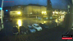 Střed obce Rokytnice nad Jizerou