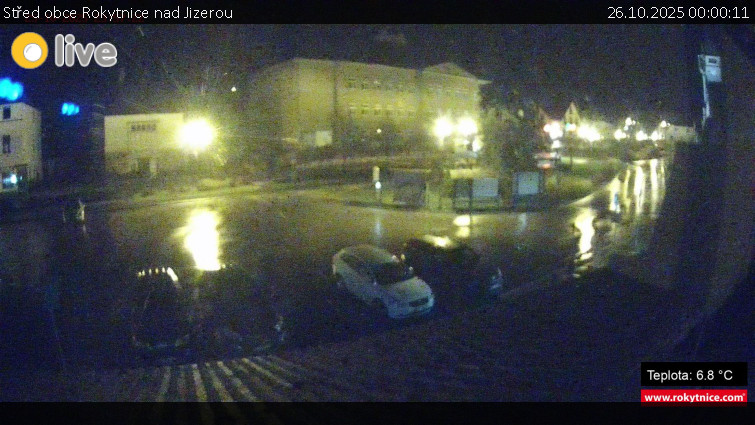 Město Rokytnice nad Jizerou - Střed obce Rokytnice nad Jizerou - 26.10.2025 v 00:00 Město Rokytnice nad Jizerou - Střed obce Rokytnice nad Jizerou - 26.10.2025 v 00:00