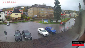 Město Rokytnice nad Jizerou - Střed obce Rokytnice nad Jizerou - 26.10.2025 v 07:15 Město Rokytnice nad Jizerou - Střed obce Rokytnice nad Jizerou - 26.10.2025 v 07:15