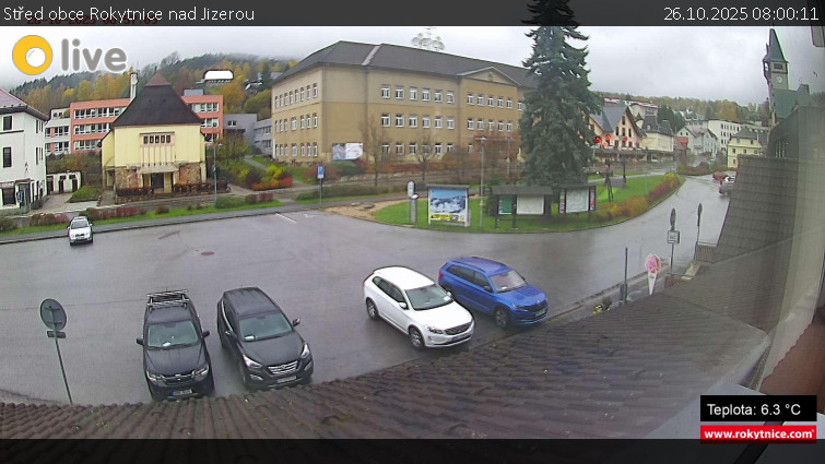 Město Rokytnice nad Jizerou - Střed obce Rokytnice nad Jizerou - 26.10.2025 v 08:00 Město Rokytnice nad Jizerou - Střed obce Rokytnice nad Jizerou - 26.10.2025 v 08:00
