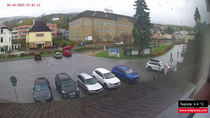 Město Rokytnice nad Jizerou - Střed obce Rokytnice nad Jizerou - 26.10.2025 v 14:45 Město Rokytnice nad Jizerou - Střed obce Rokytnice nad Jizerou - 26.10.2025 v 14:45