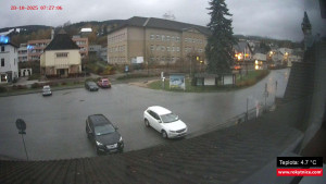 Město Rokytnice nad Jizerou - Střed obce Rokytnice nad Jizerou - 28.10.2025 v 06:30 Město Rokytnice nad Jizerou - Střed obce Rokytnice nad Jizerou - 28.10.2025 v 06:30