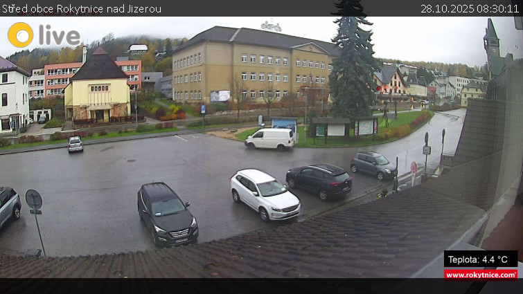 Město Rokytnice nad Jizerou - Střed obce Rokytnice nad Jizerou - 28.10.2025 v 08:30 Město Rokytnice nad Jizerou - Střed obce Rokytnice nad Jizerou - 28.10.2025 v 08:30