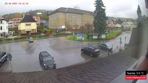 Město Rokytnice nad Jizerou - Střed obce Rokytnice nad Jizerou - 28.10.2025 v 13:15 Město Rokytnice nad Jizerou - Střed obce Rokytnice nad Jizerou - 28.10.2025 v 13:15