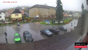 Město Rokytnice nad Jizerou - Střed obce Rokytnice nad Jizerou - 28.10.2025 v 14:45 Město Rokytnice nad Jizerou - Střed obce Rokytnice nad Jizerou - 28.10.2025 v 14:45