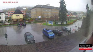 Město Rokytnice nad Jizerou - Střed obce Rokytnice nad Jizerou - 28.10.2025 v 15:15 Město Rokytnice nad Jizerou - Střed obce Rokytnice nad Jizerou - 28.10.2025 v 15:15