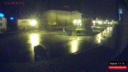 Střed obce Rokytnice nad Jizerou