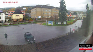 Město Rokytnice nad Jizerou - Střed obce Rokytnice nad Jizerou - 29.10.2025 v 06:45 Město Rokytnice nad Jizerou - Střed obce Rokytnice nad Jizerou - 29.10.2025 v 06:45